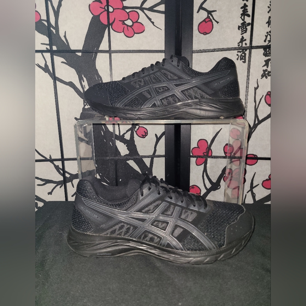 Asics Gel Black Athletic Shoes